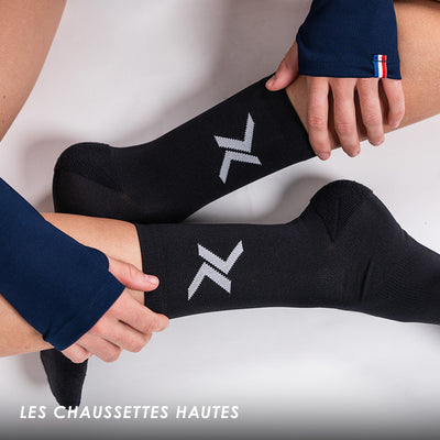 chaussettes hautes running